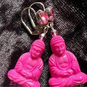 Tarina Tarantino earrings Pink Buddha